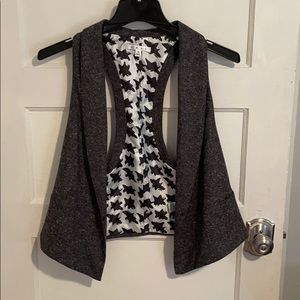 Cabi Vest Charcoal Grey, Size Medium